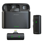 Proove Demo Wireless Microphone Microphone Charging Case Mic Portable Audio Video Recording For Iphone Android Live Gaming Mic - CompuMe